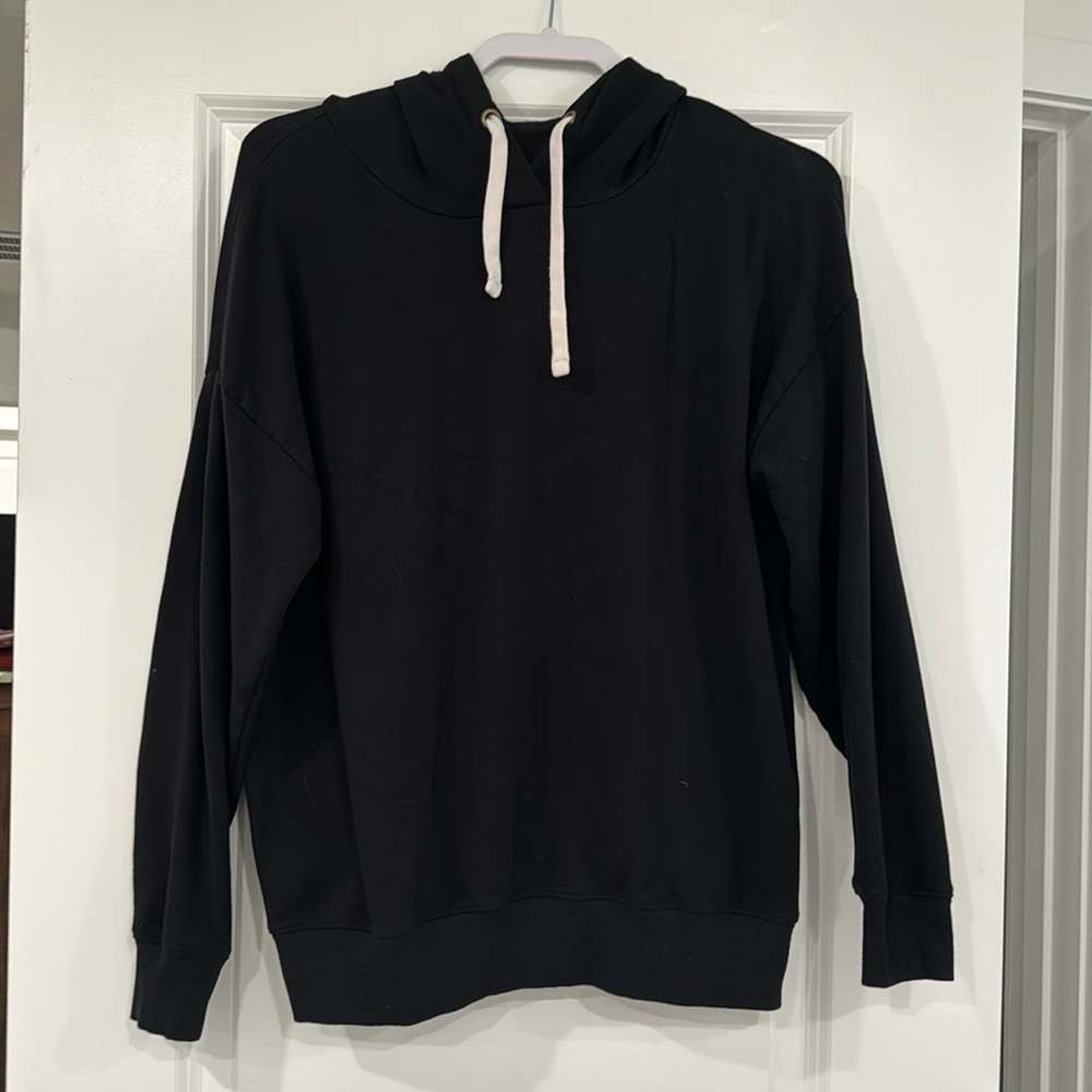 Black hoodie